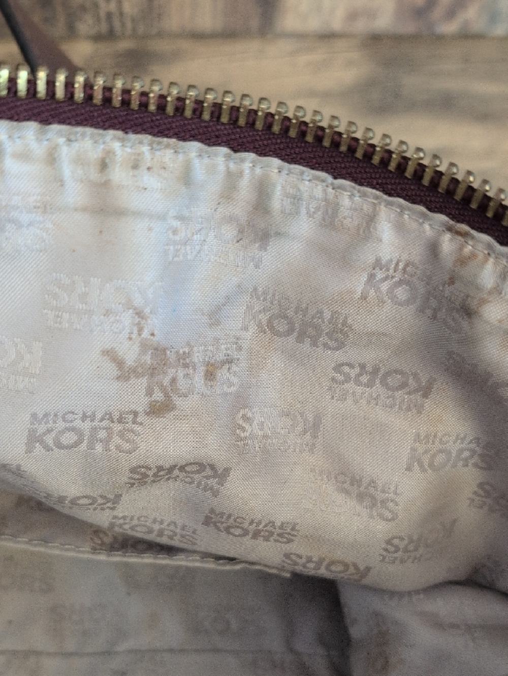 Michael Kors Astor Purple Suede Studded Hobo Shoulder Bag                   M352 - Picture 11 of 14